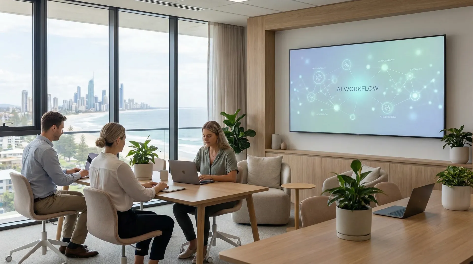 AI workflow automation being implemented by bcom ICT for an Australian business